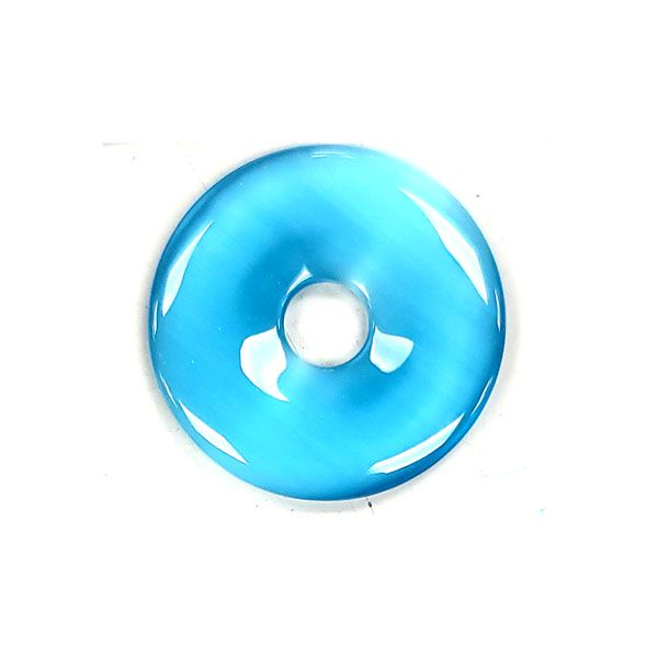 45MM DONUT CAT'S EYES AQUAMARINE
